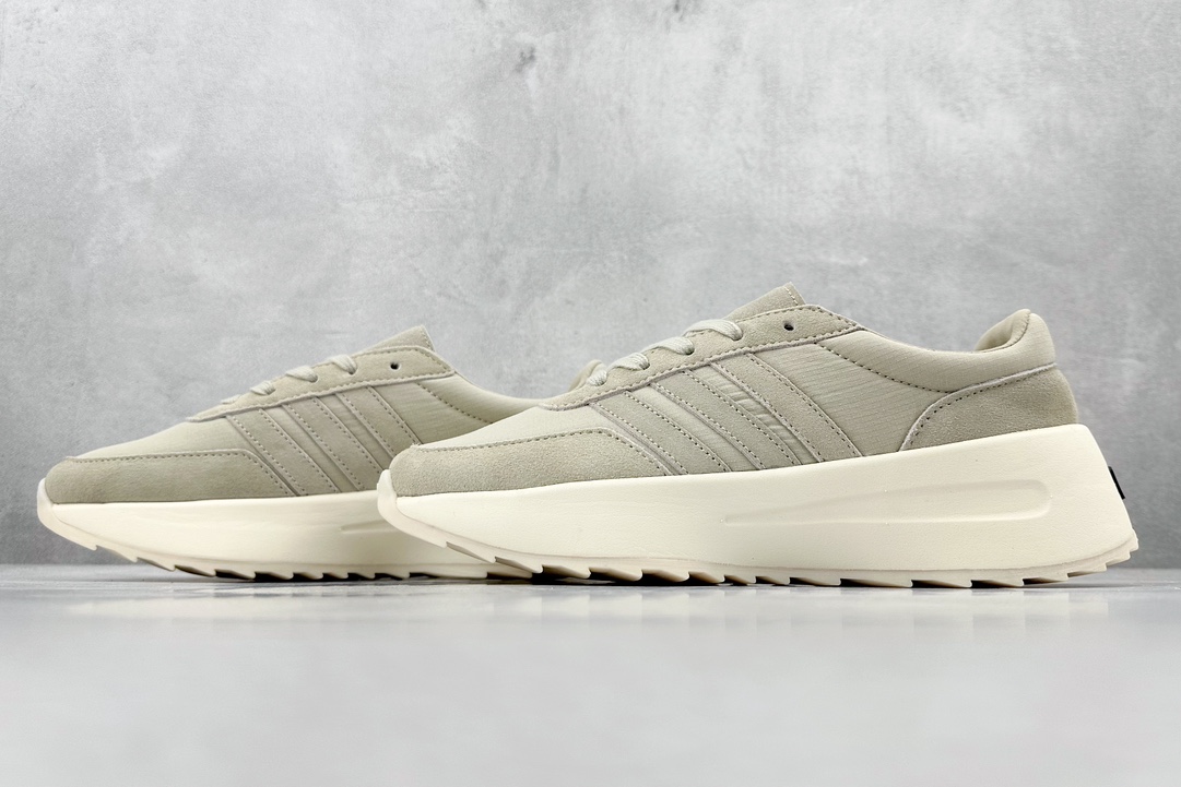 Fear of God x adidas originals shock-absorbing, non-slip, wear-resistant low-top lifestyle running shoes IF1758