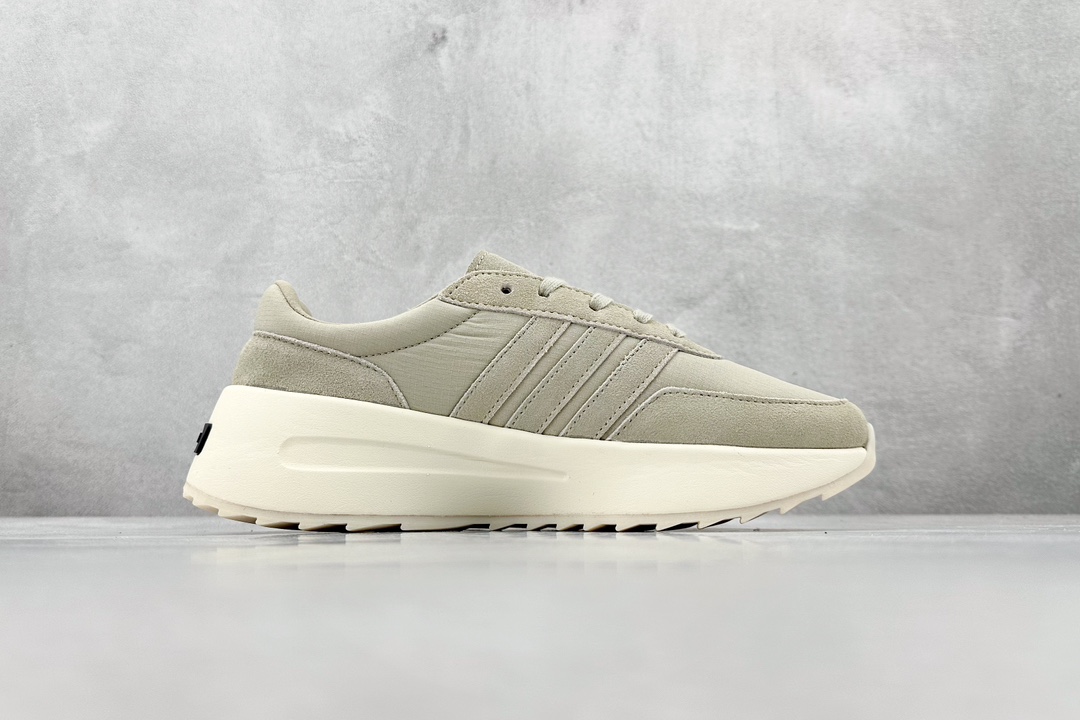 Fear of God x adidas originals shock-absorbing, non-slip, wear-resistant low-top lifestyle running shoes IF1758