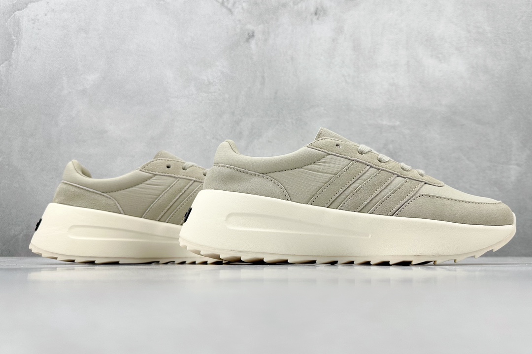 Fear of God x adidas originals shock-absorbing, non-slip, wear-resistant low-top lifestyle running shoes IF1758