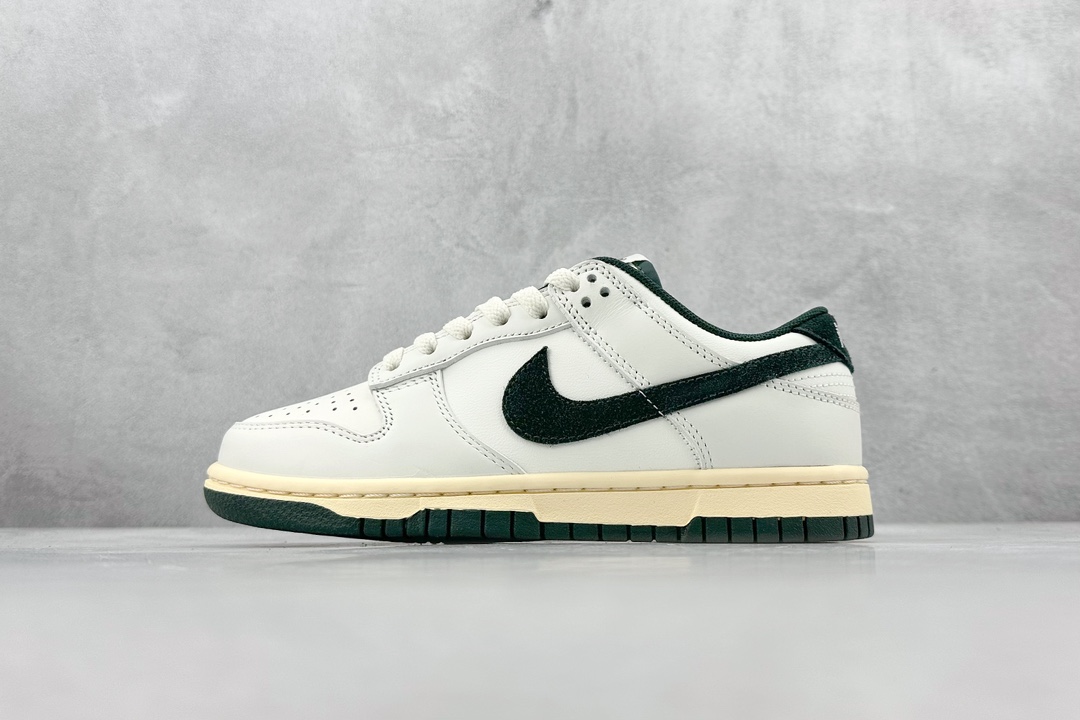 Nike Dunk Low ”Athletic Department” 米白绿色 SB低帮运动休闲板鞋 FQ8080-133