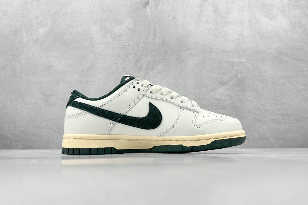 Nike Dunk Low ”Athletic Department” 米白绿色 SB低帮运动休闲板鞋 FQ8080-133