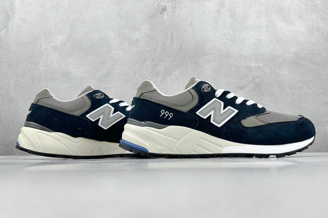 NEW BALANCE NB999 series retro height-enhancing running shoelaces ML999NV