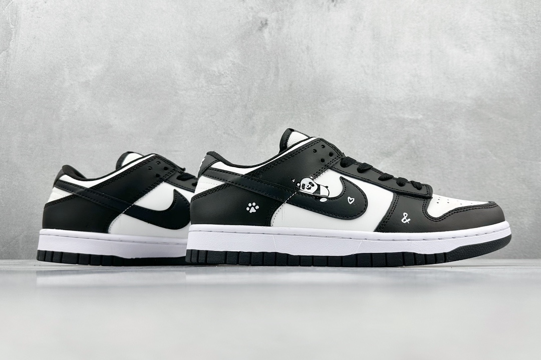 NIKE SB Dunk Low Black and White Panda CU3244-666