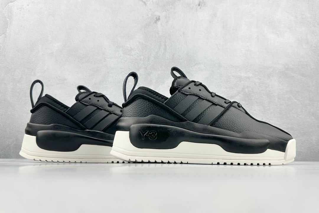 Y-3 Rivalry 皮革低帮时尚厚底增高板鞋 HQ5968