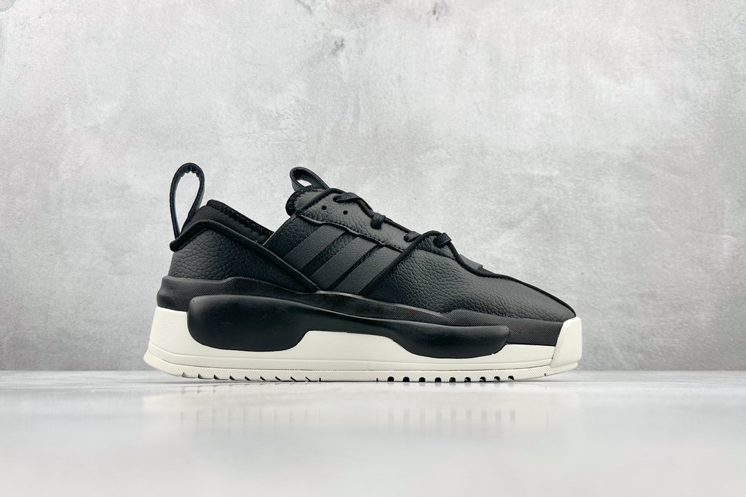 Y-3 Rivalry 皮革低帮时尚厚底增高板鞋 HQ5968