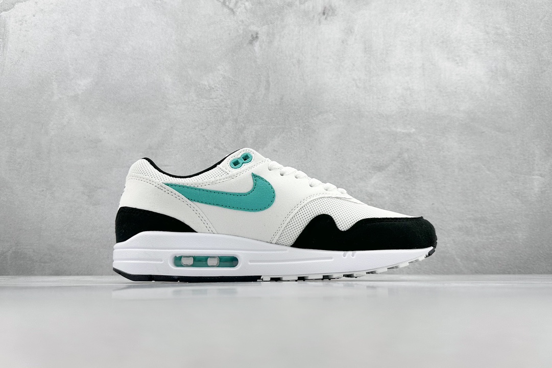 220 Nike Air Max 1 白黑青 复古休闲跑步鞋 DZ3307-114