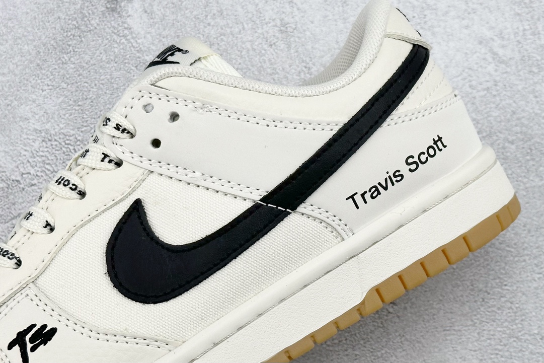 260 Nike SB Dunk Low x Travis Scott 联名米白黑 DD139-123