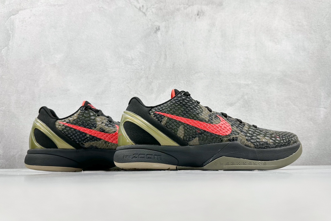 320 灭世纯原 Nike  Zoom Kobe 6 科比六代 军绿迷彩 FQ3546-001