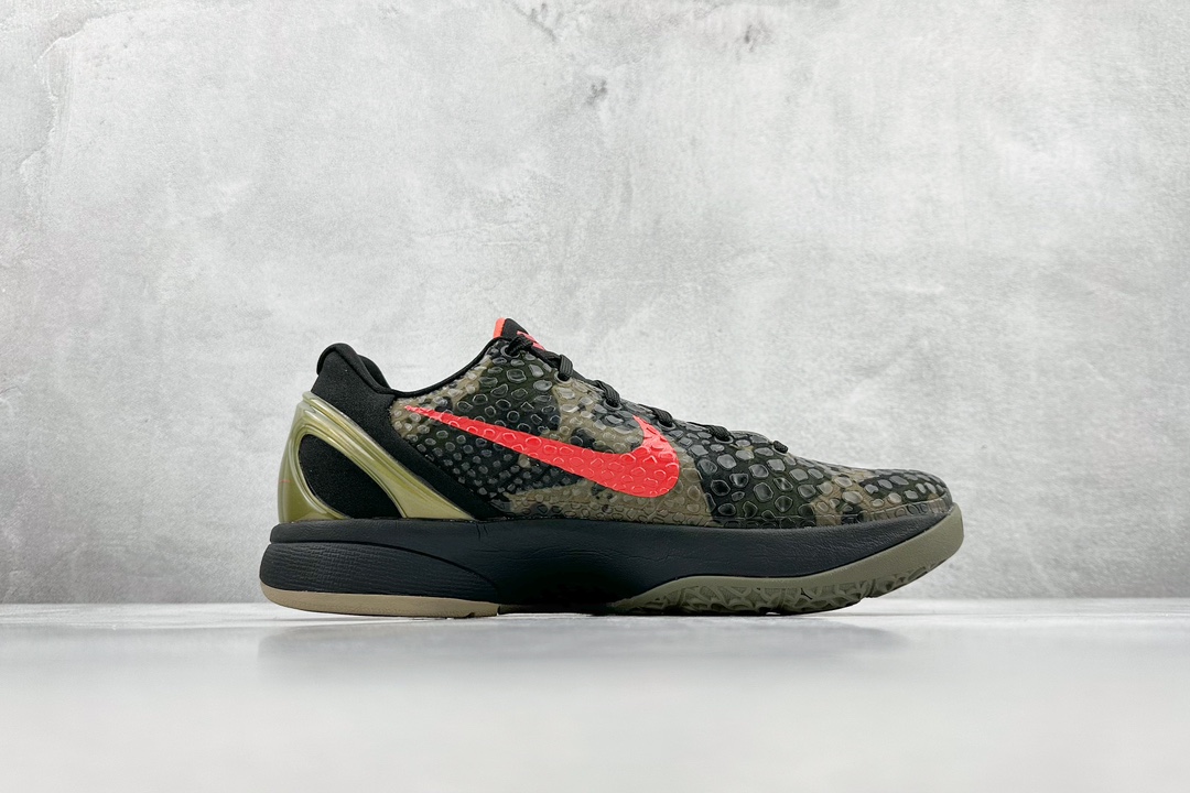 320 灭世纯原 Nike  Zoom Kobe 6 科比六代 军绿迷彩 FQ3546-001