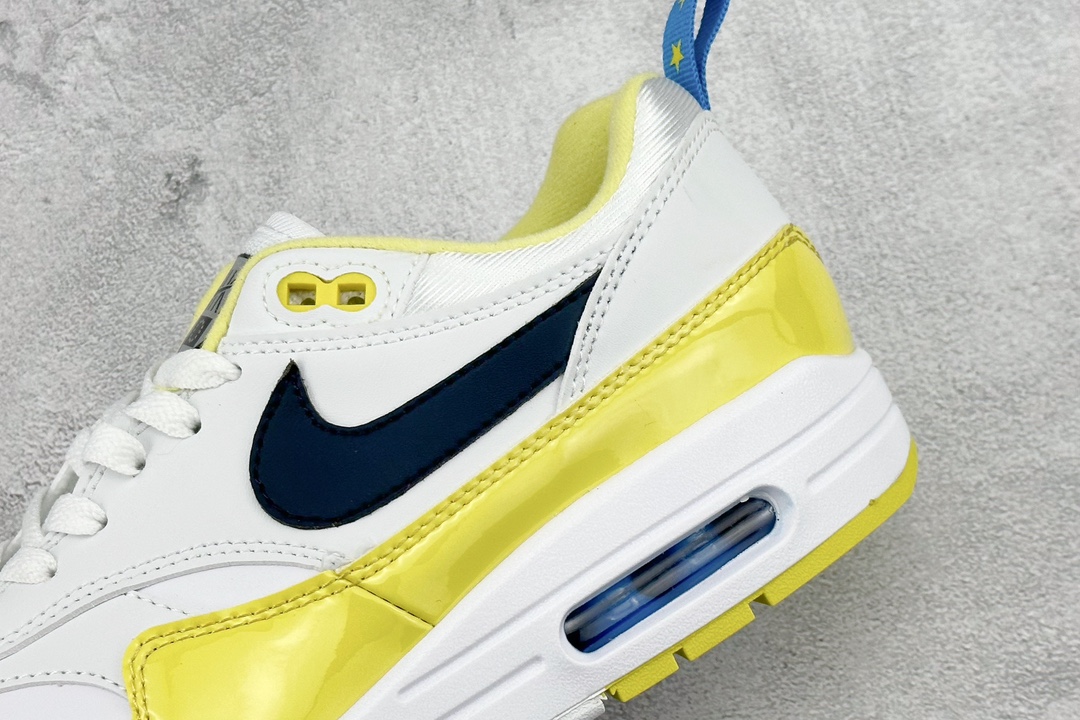 220 Nike Air Max 1 白黄 复古休闲跑步鞋 FN8075-101