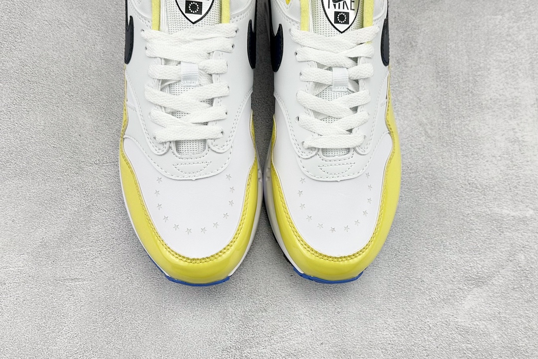 220 Nike Air Max 1 白黄 复古休闲跑步鞋 FN8075-101