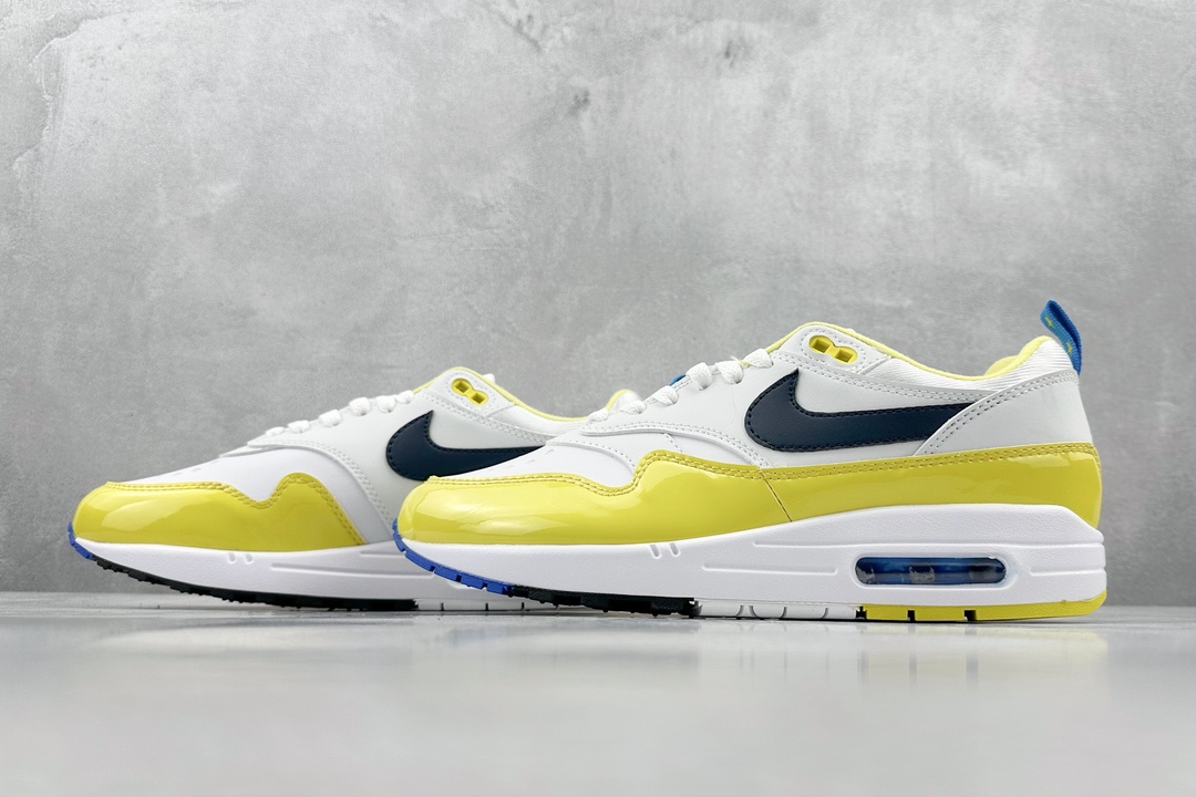 220 Nike Air Max 1 白黄 复古休闲跑步鞋 FN8075-101