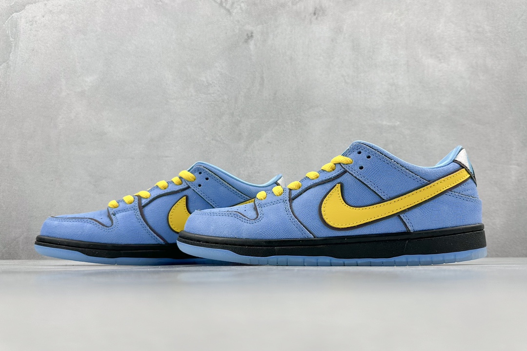 210 Nike Dunk SB Low 飞天小女警联名 泡泡浅蓝 FZ8320-400