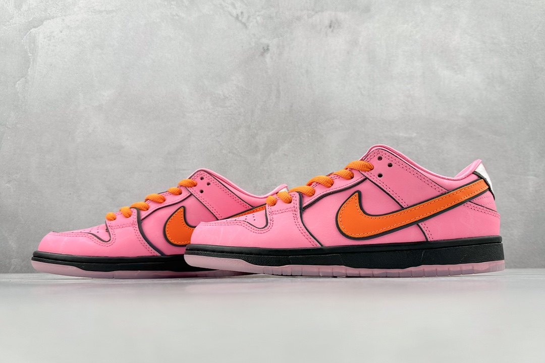 210 Nike Dunk SB Low 飞天小女警联名 泡泡浅粉 FD2631-600