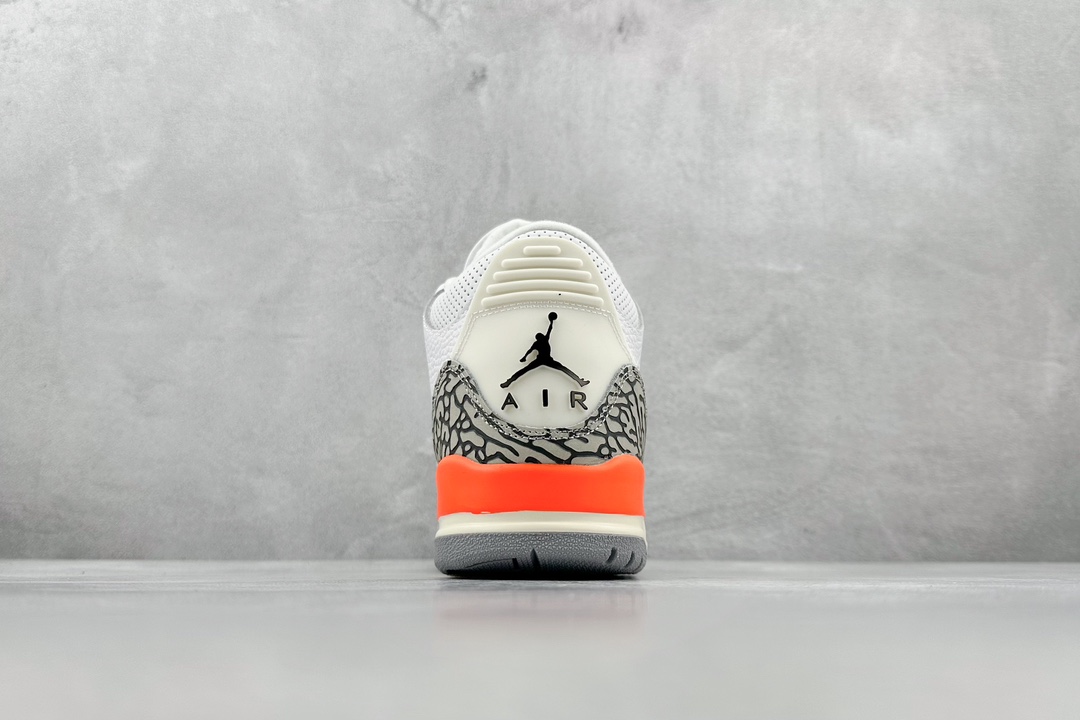 240 性价比 Jordan Air Jordan 3 retro 白红灰 CK9246-121