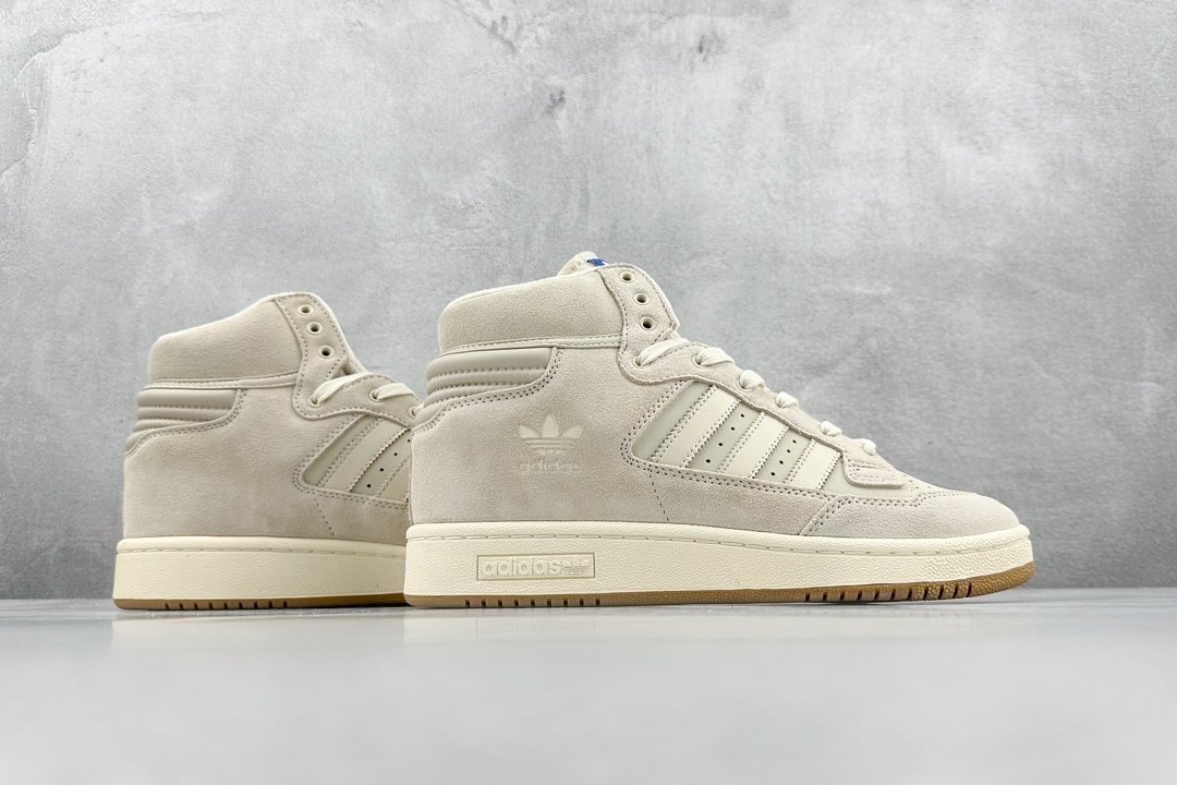 260 Adidas   Originals Centennial 85 High 世纪百年系列低帮复古系带百搭休闲运动板鞋 FZ5994