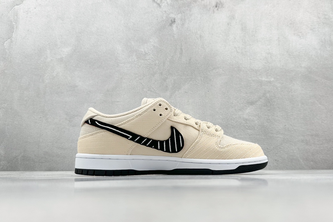 240 H Albino &Preto x Nike Dunk SB Low”PearlWhite” 米黑白联名 FD2627-200