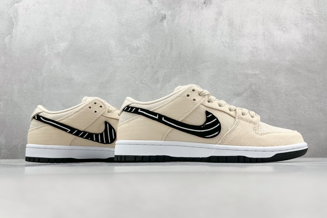 240 H Albino &Preto x Nike Dunk SB Low”PearlWhite” 米黑白联名 FD2627-200