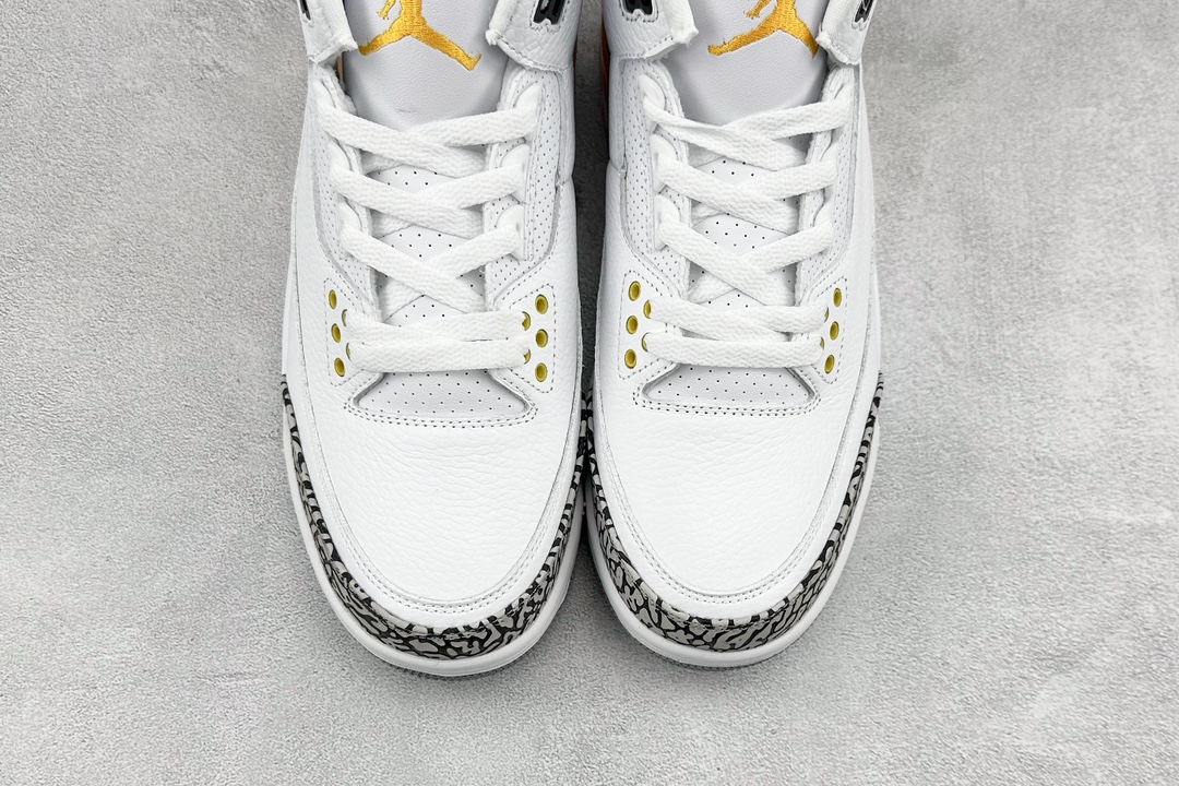 240 5A Air Jordan AJ3 Retro 湖人白黄 CK9246-108