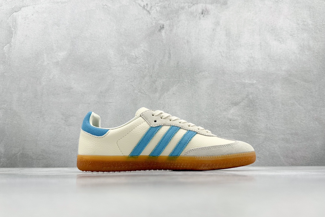 180 RSP Sporty & Rich x adidas originals Samba米白蓝 IE7096