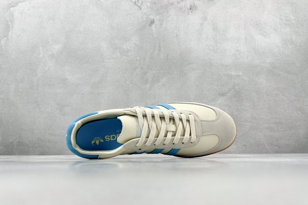 180 RSP Sporty & Rich x adidas originals Samba米白蓝 IE7096