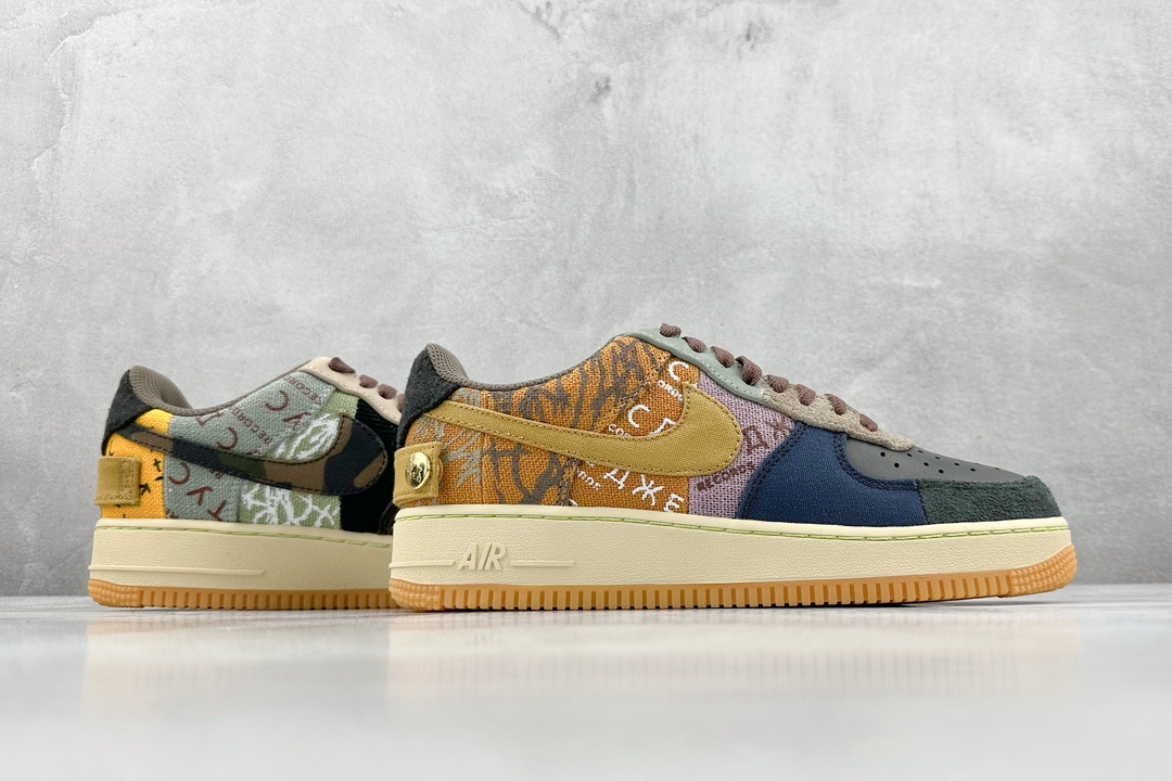 400 PK Travis Scott x Nike  Air Force 1 Low 空军联名款休闲板鞋 CN2405-900