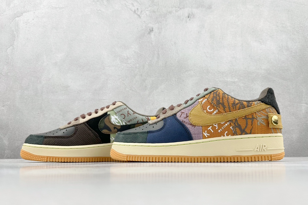 400 PK Travis Scott x Nike  Air Force 1 Low 空军联名款休闲板鞋 CN2405-900