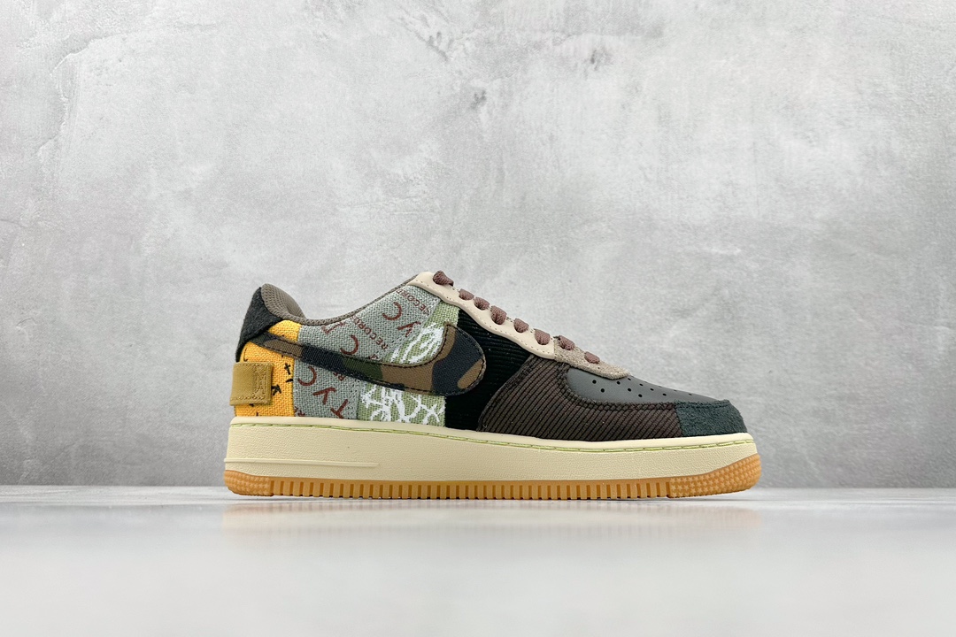 400 PK Travis Scott x Nike  Air Force 1 Low 空军联名款休闲板鞋 CN2405-900