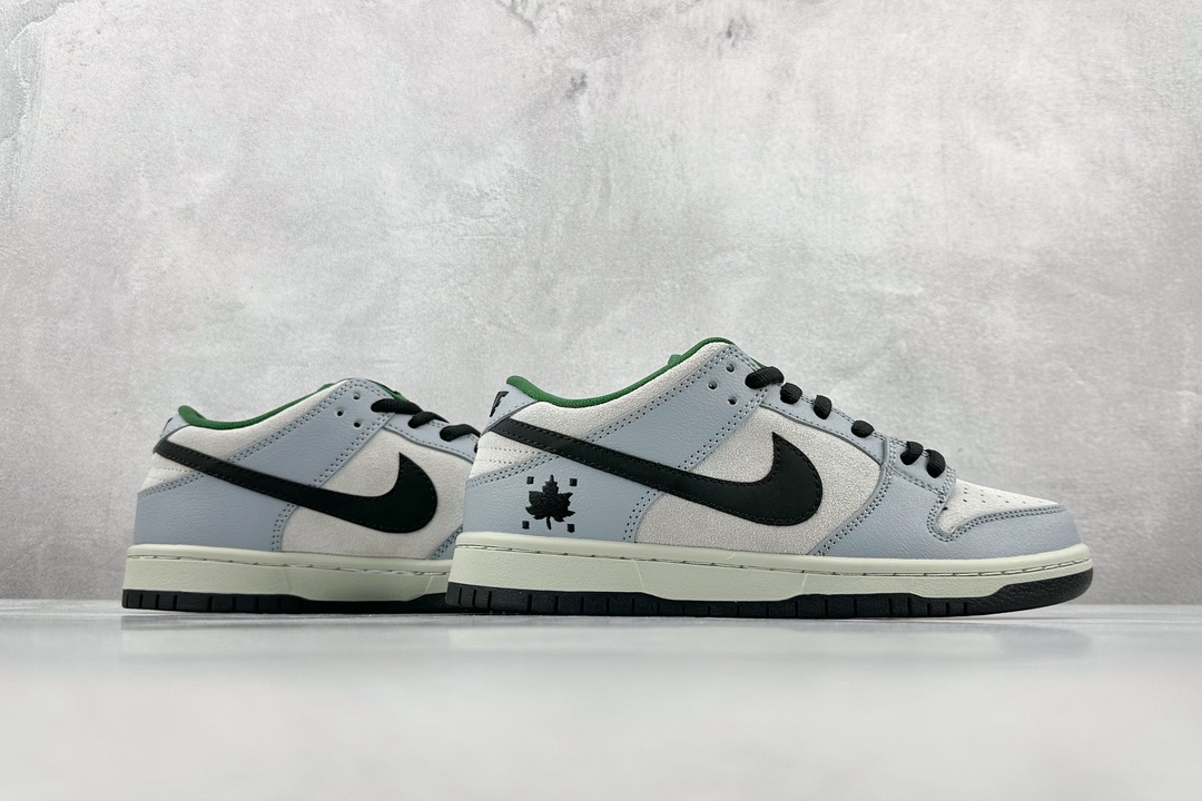 220 JH Nike  Dunk SB Low Maple Leaf Central Park 枫叶 灰蓝 低帮休闲运动板鞋  313170-021