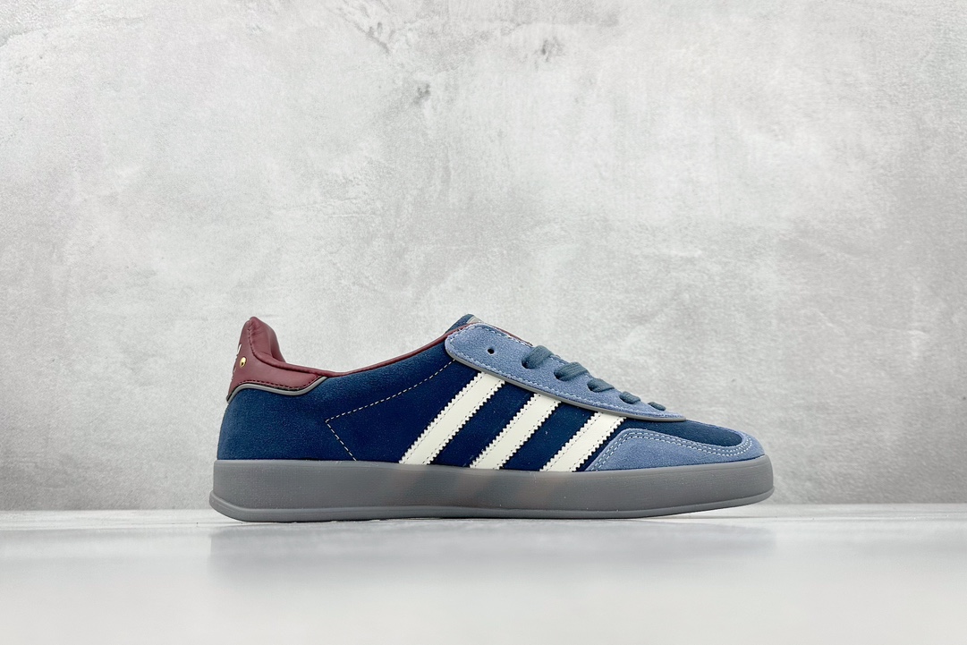 160 Adidas   Gazelle Indoor Trainers 羚羊内训系列低帮复古百搭休闲运动德训风板鞋 ID1008