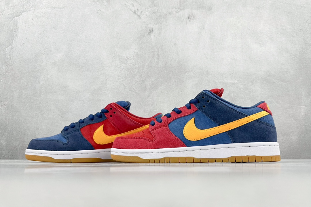 Nike SB Dunk Low Pro 巴塞罗那红蓝DJ0606-400