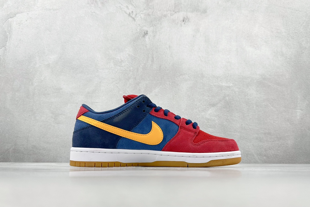 Nike SB Dunk Low Pro 巴塞罗那红蓝DJ0606-400