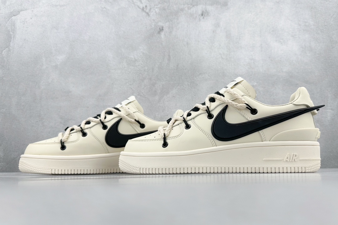 AMBUSH x Nike Air Force 1 Low 空军一号低帮运动板鞋 联名大钩白色 DV3464-002