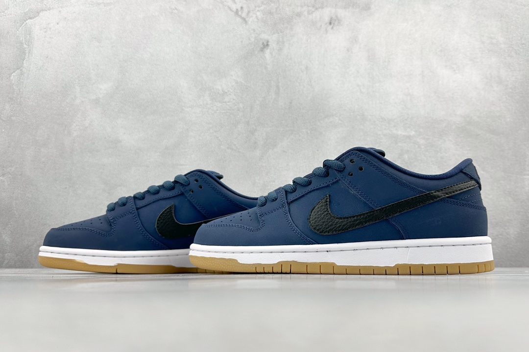 Nike Dunk SB Low Pro Iso ¡±Navy Gum¡± Navy Blue Raw Rubber Low-top Casual Sports Shoes CW7463-401