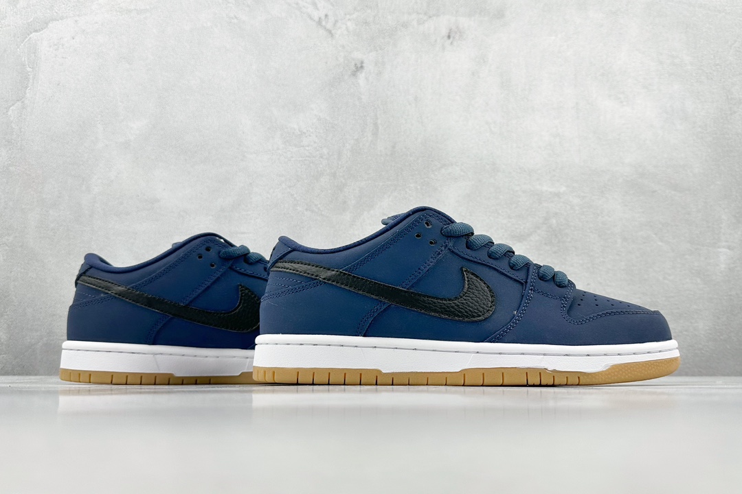 Nike Dunk SB Low Pro Iso ¡±Navy Gum¡± Navy Blue Raw Rubber Low-top Casual Sports Shoes CW7463-401