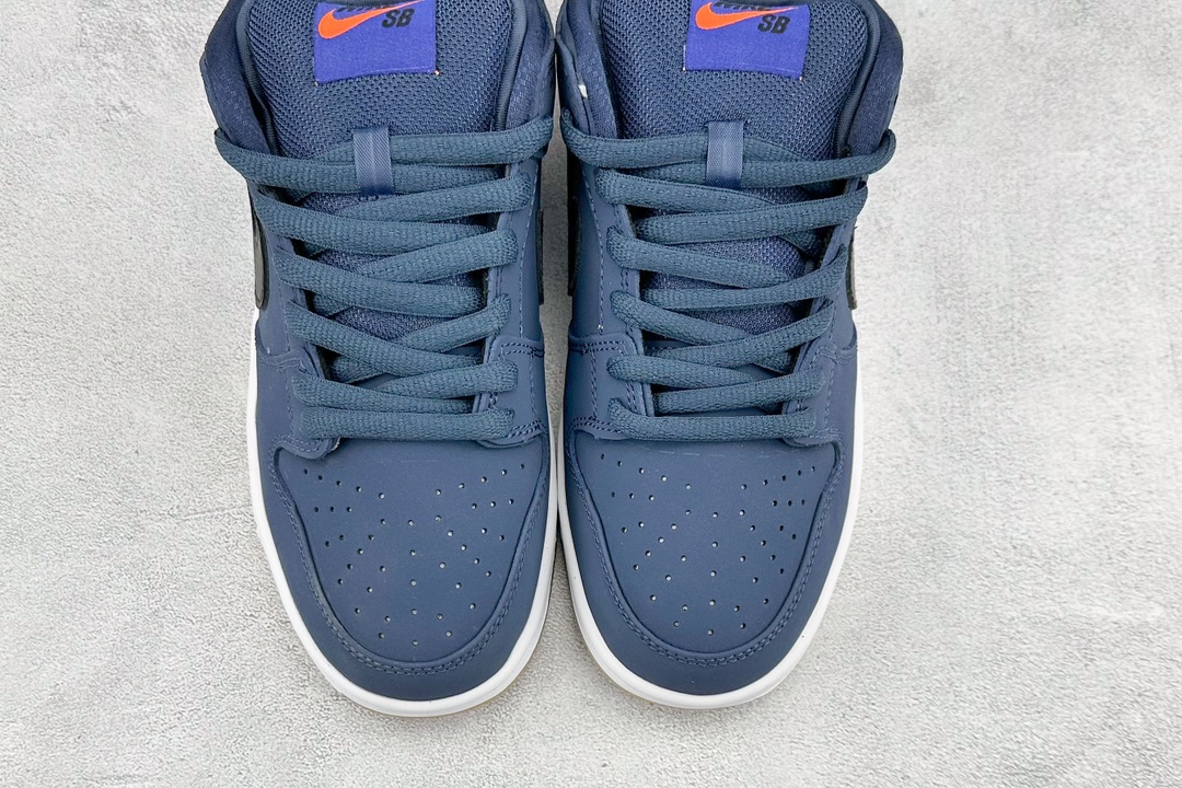 Nike Dunk SB Low Pro Iso ¡±Navy Gum¡± Navy Blue Raw Rubber Low-top Casual Sports Shoes CW7463-401