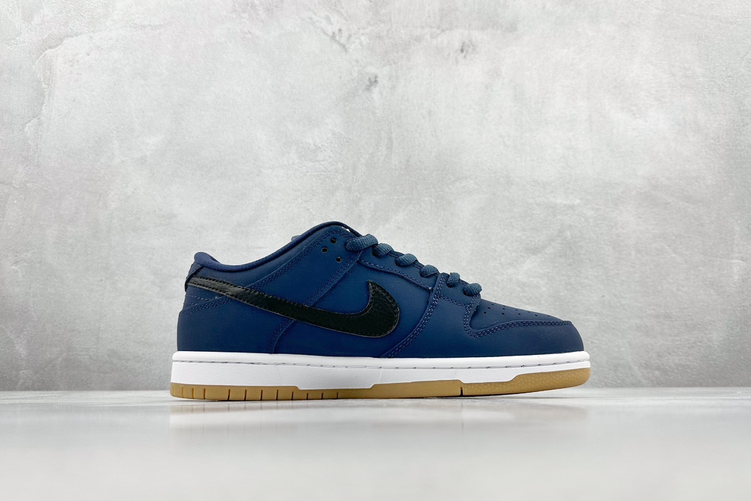 Nike Dunk SB Low Pro Iso ¡±Navy Gum¡± Navy Blue Raw Rubber Low-top Casual Sports Shoes CW7463-401