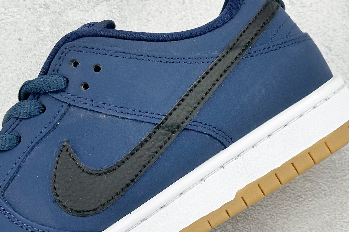 Nike Dunk SB Low Pro Iso ¡±Navy Gum¡± Navy Blue Raw Rubber Low-top Casual Sports Shoes CW7463-401