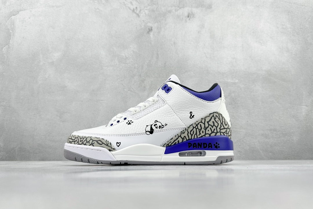 Air Jordan 3 Retro ”慵懒大熊猫” CT8532-105