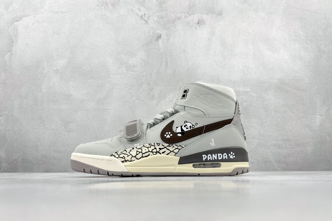 Air Jordan Legacy 312 ”慵懒大熊猫”国风特殊手绘 AV3922-002