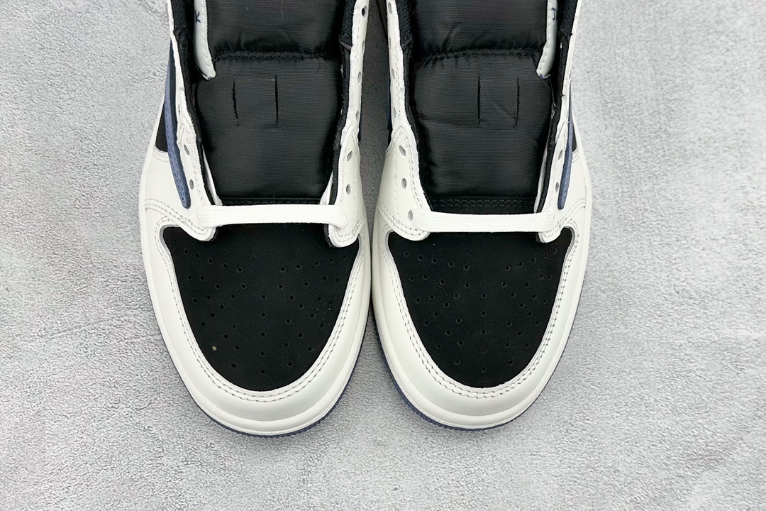 F Air Jordan 1 Low OG SP AJ1闪电藤原浩 鬼脸三方联名倒钩 DM7866-040
