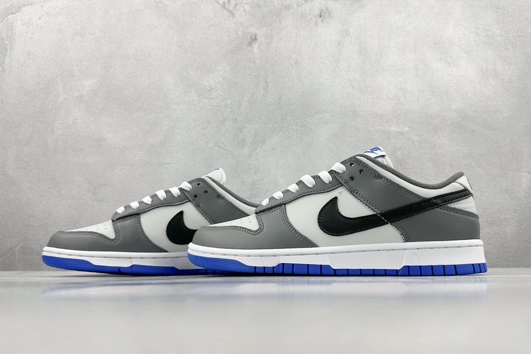 H NIKE SB Dunk Low White Blue Gray FB9109-001