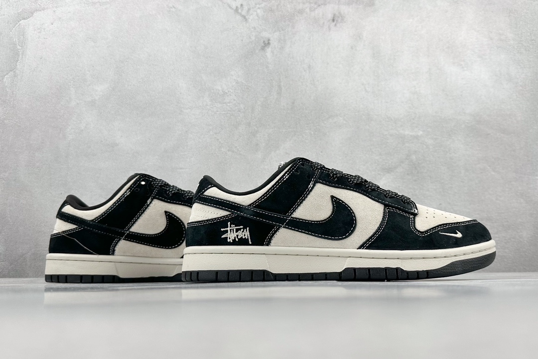 Nike SB Dunk Low “斯图西联名——黑天使” 周年高端定制低帮休闲板鞋 MZ6357-149