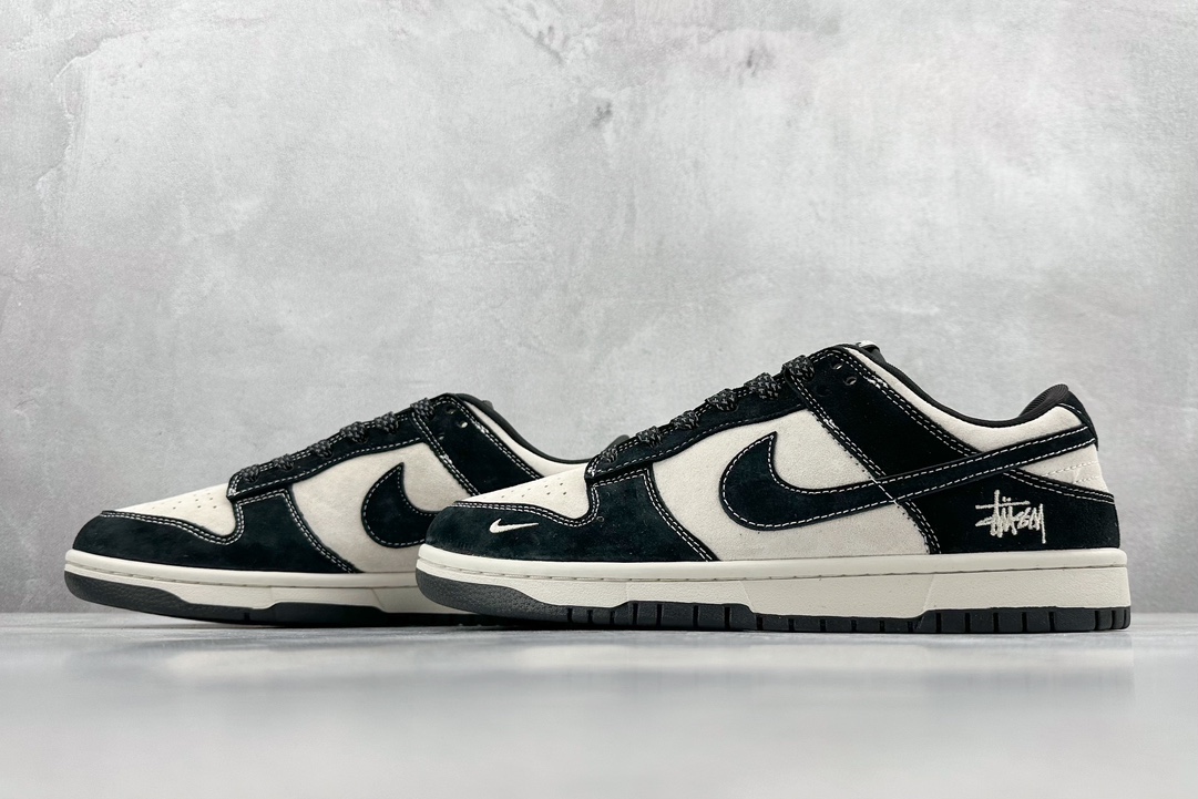 Nike SB Dunk Low “斯图西联名——黑天使” 周年高端定制低帮休闲板鞋 MZ6357-149