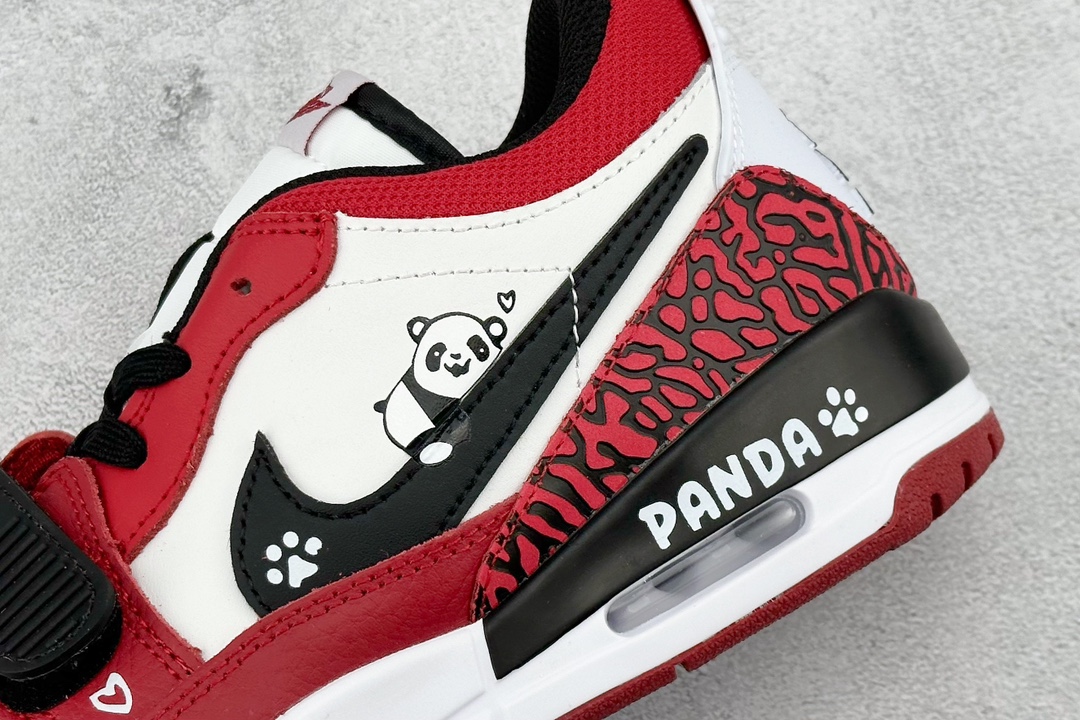 270 Air Jordan Legacy 312 ”慵懒大熊猫”国风特殊手绘/私人定制 CD7069-116