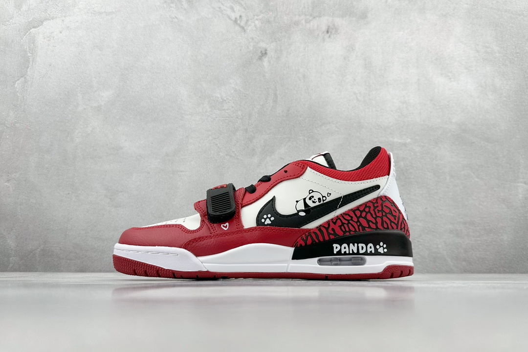 270 Air Jordan Legacy 312 ”慵懒大熊猫”国风特殊手绘/私人定制 CD7069-116