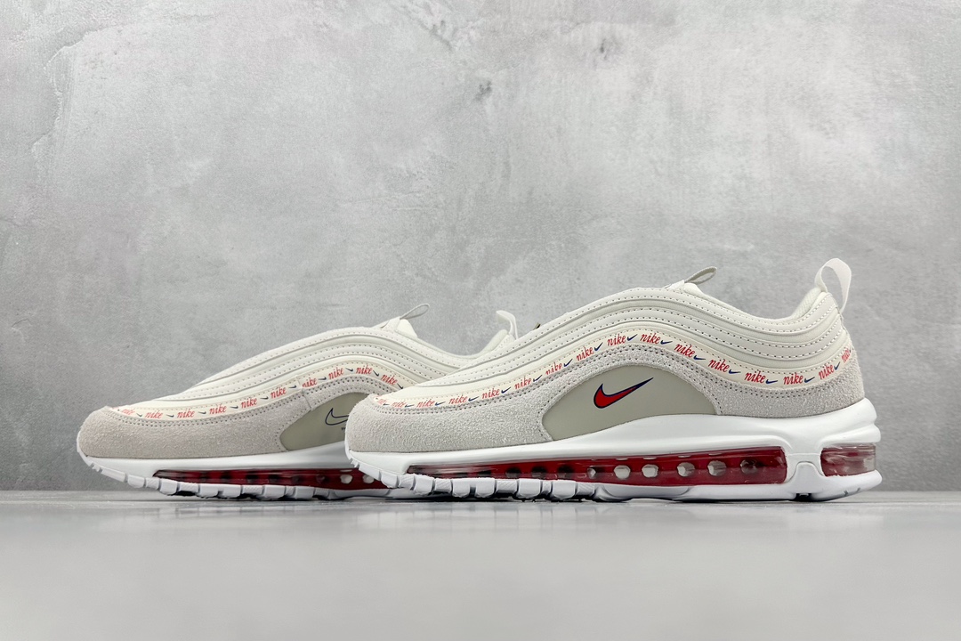 Nike Wmns Air Max 97 Retro Air Cushion All-match Casual Sports Running Shoes DC4013-001