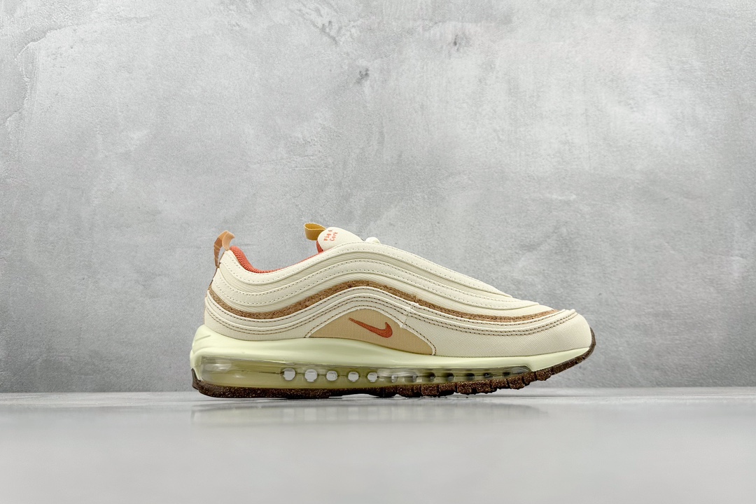 Nike Wmns Air Max 97 复古气垫百搭休闲运动慢跑鞋 DC3986-100