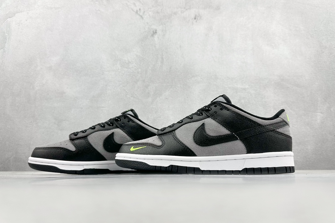 BF Nike Dunk Low Black Gray Green FQ2205-001