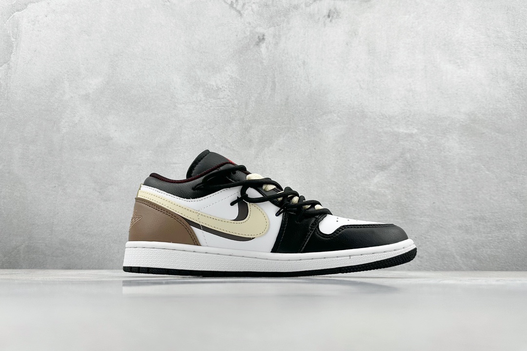 Air Jordan 1 Low deconstructed drawstring low-top AJ1 Joe 1 low-top casual sneakers 553558-063